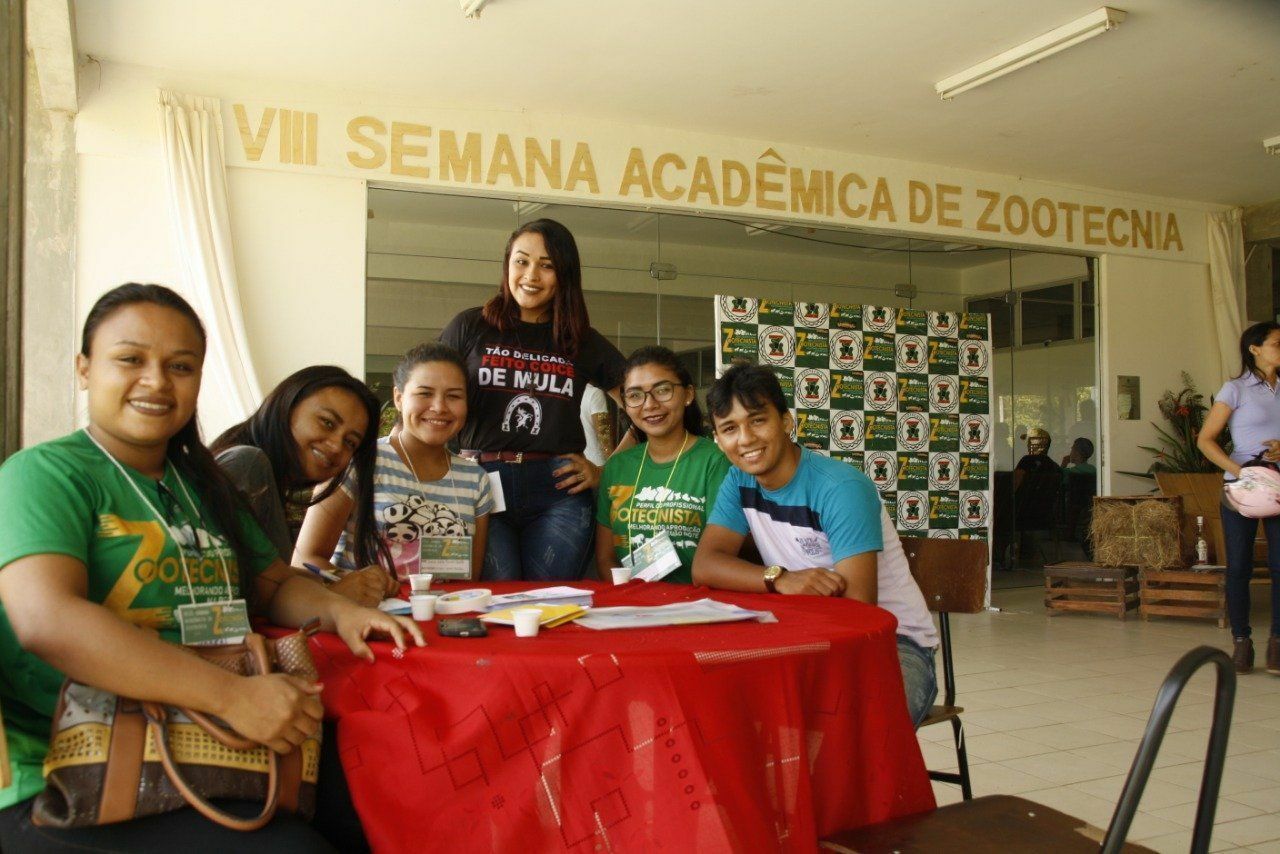 Estudantes de Zootecnia
